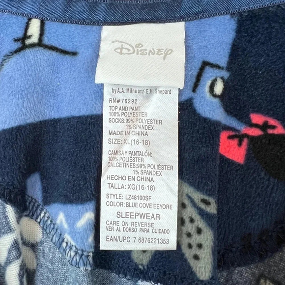 Disney Set Eyesore Soft Fleece Pajamas Size XL - Picture 5 of 8